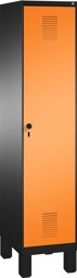 Zeige Details für Garderobenschrank einteilig, 1 Fach S3000 Evolo mit 300 mm Abteilbreite, mit Füßen Bild von Garderobenschrank einteilig, 1 Fach S3000 Evolo mit 300 mm Abteilbreite, mit Füßen