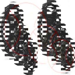 Zeige Details für Polyurethan 4-Grip Hantelscheiben 30 mm - 1,25 kg bis 25 kg Bild von Polyurethan 4-Grip Hantelscheiben 30 mm - 1,25 kg bis 25 kg