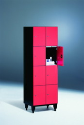 Zeige Details für Fächerschrank S 6000 Cambio,   4 Abteile Bild von Fächerschrank S 6000 Cambio,   4 Abteile