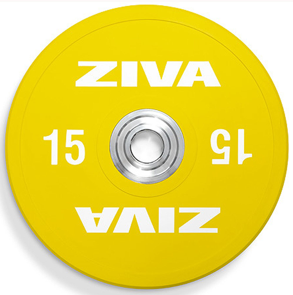 Bild von ZIVA SL RUBBER COMPETITION COLORED TRAINING BUMPER DISCS - 2025