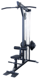 Zeige Details für Body-Solid Latzug & Ruderstation Black-Edition Bild von Body-Solid Latzug & Ruderstation Black-Edition