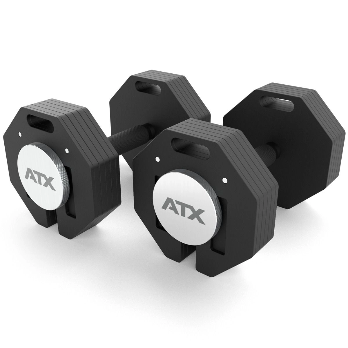 Bild von ATX Octa Dumbells - Verstellbare Kurzhanteln - 2 x 24 kg