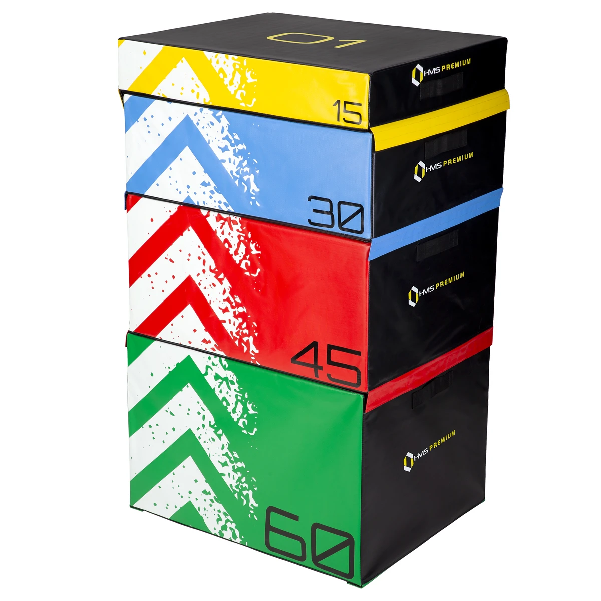 Soft Plyo-Boxen Set Premium HMS PYBS01 - 4 Teile